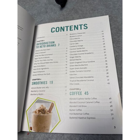 Keto Drinks : from Tasty Keto Coffee to Keto-Friendly Smoothies, Juices, and Mor - Picture 4 of 13